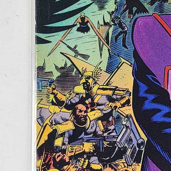 Vintage 1992 Hawkworld Escape from Thanagar #24 DC Comic Book Part 4 of 5 - Picture 8 of 11